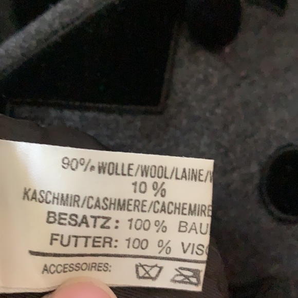 Vintage Louis Feraud Wool-Cashmere Velvet Blazer - Picture 7 of 7